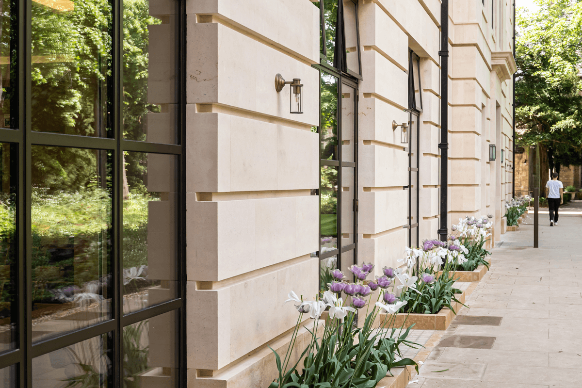 Steel T60 windows for Trinity College